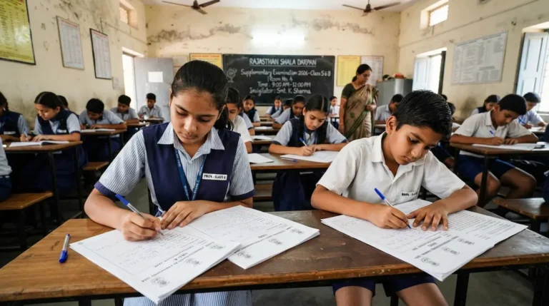 Shala Darpan Supplementary Exam 2026 (Class 5 & 8)